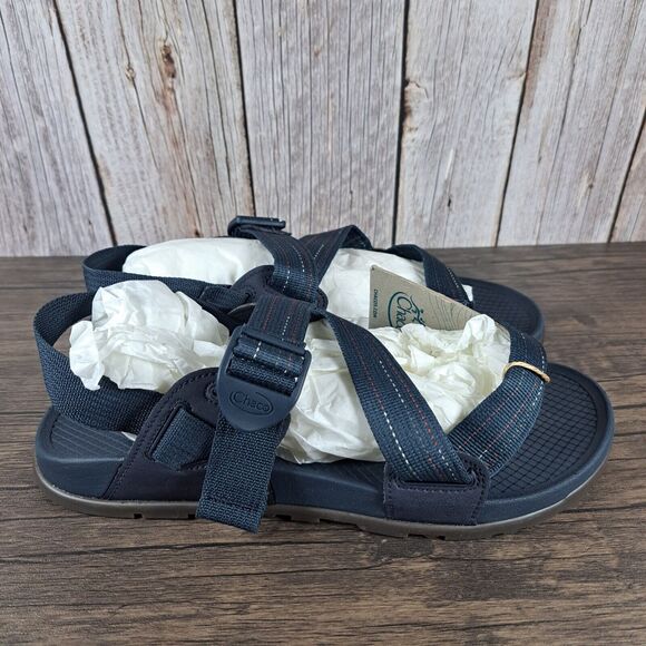 Chaco Lowdown Strappy Active Sandals Men's Sz 8 Navy JCH107273 (WornBriefly) - Picture 3 of 8